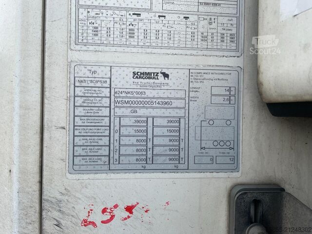 Refrigerated/freezer transport Schmitz Cargobull Fridge Thermoking SLXe Spectrum / Multitemp / S...