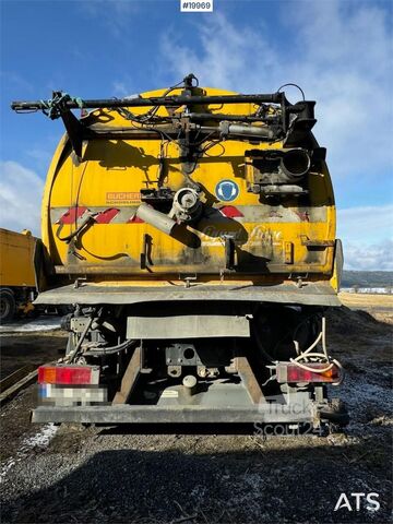  MAN 18.313 Sweeper w/ Bucher Optifant 70 superconstruc