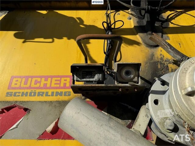  MAN 18.313 Sweeper w/ Bucher Optifant 70 superconstruc