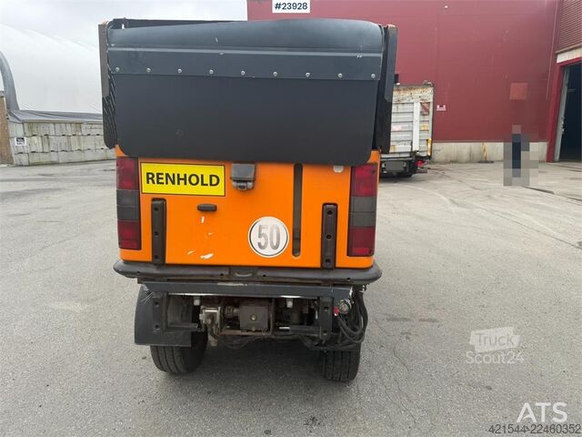 подметальная машина Boschung s3 street sweeper