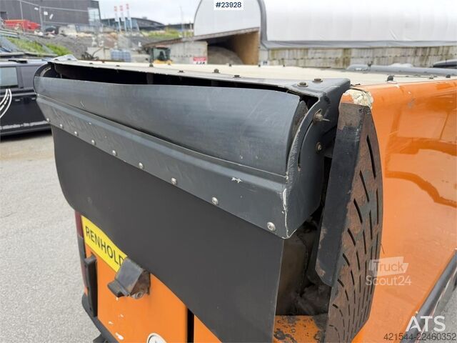 Vejfejemaskine Boschung s3 street sweeper