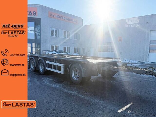 Transport af containere  MTDK Transfer trailer / Abrollanhänger / overførin