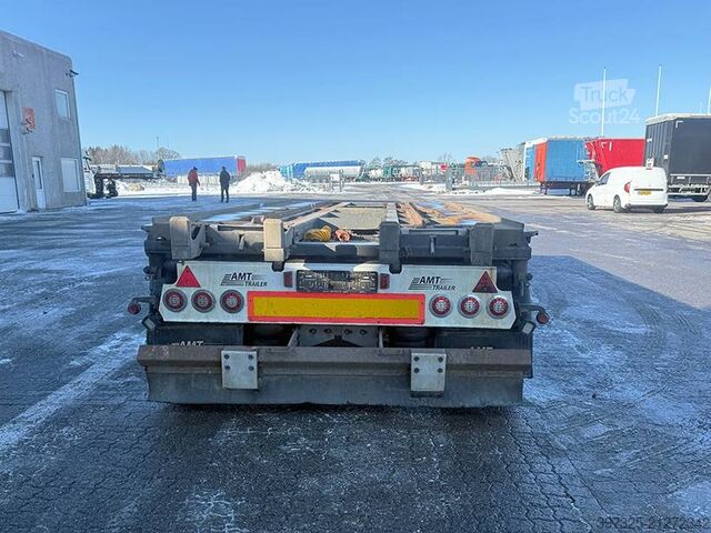 Transport af containere  MTDK Transfer trailer / Abrollanhänger / overførin