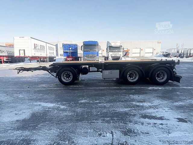 Transport af containere  MTDK Transfer trailer / Abrollanhänger / overførin