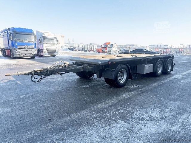 Transport af containere  MTDK Transfer trailer / Abrollanhänger / overførin