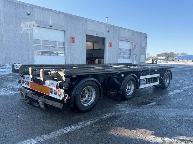 Transport af containere  MTDK Transfer trailer / Abrollanhänger / overførin