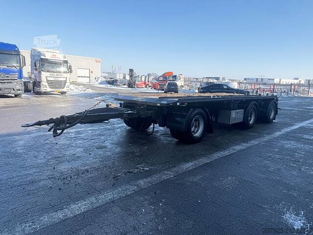 Transport af containere  MTDK Transfer trailer / Abrollanhänger / overførin