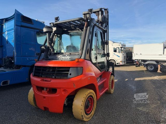 Челен мотокар LINDE H70D-01 Kabine 4 Gabelzinken