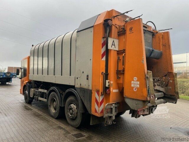 Camion à ordures Mercedes-Benz 2633 6x2 Econic Faun RotoPress/Kombischüttung