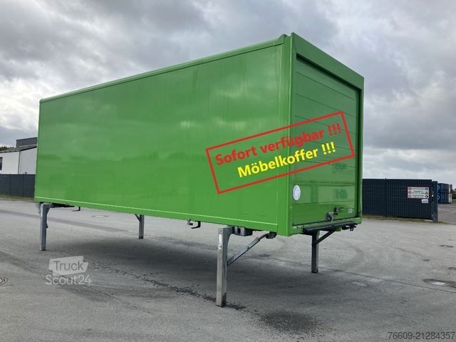 Remorcă cu caroserie interschimbabilă SPIER Wechselbrücke Koffer