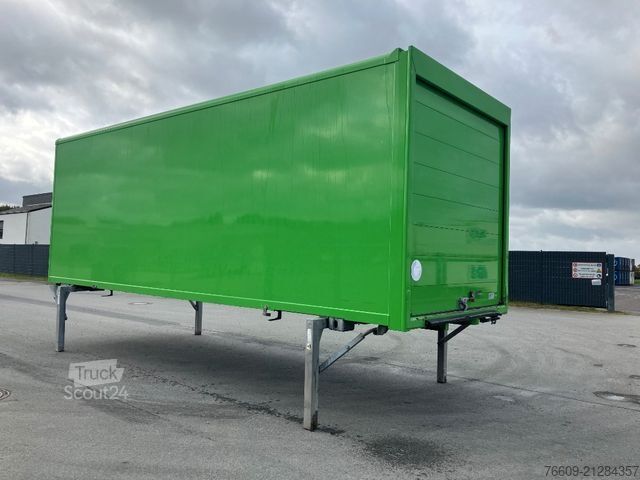 Remorcă cu caroserie interschimbabilă SPIER Wechselbrücke Koffer