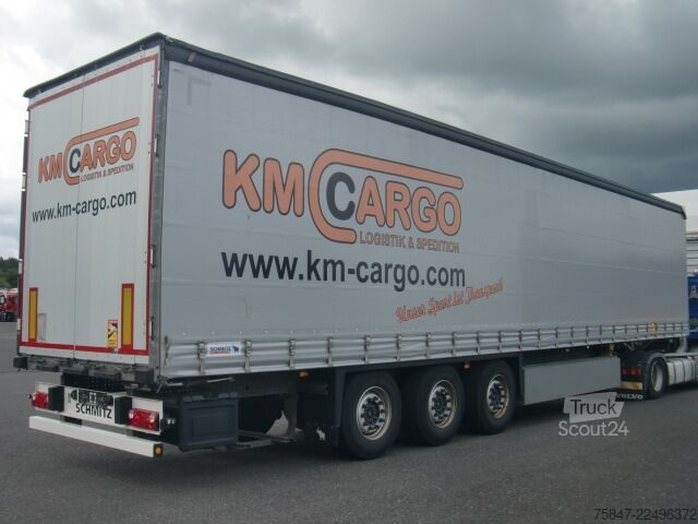 مقطورة نصف قلابة Schmitz Cargobull SCS 24/L-13.62 EB Liftachse