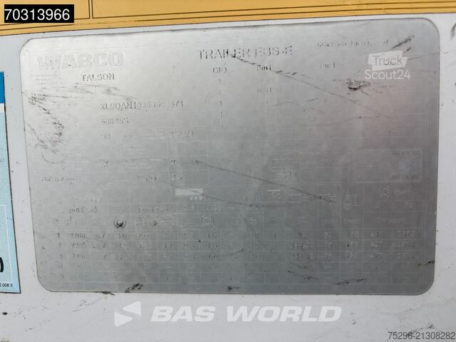 Valigia Talson F1227 F1227 3 axles Mega Rollerbett Luchtvracht