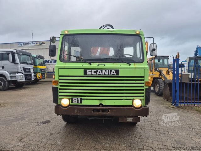 Furgon samochodowy do przewozu aut Scania LB81