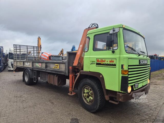 Furgon samochodowy do przewozu aut Scania LB81