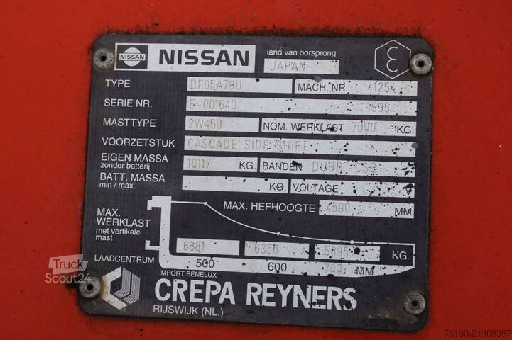 Carretilla elevadora Nissan DF05 A 70 U