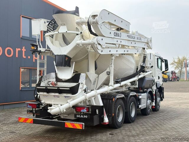 Помпа за бетон MAN TGS 41.470 8x4 EURO6 POMPOGRUSZKA CIFA MAGNUM M...