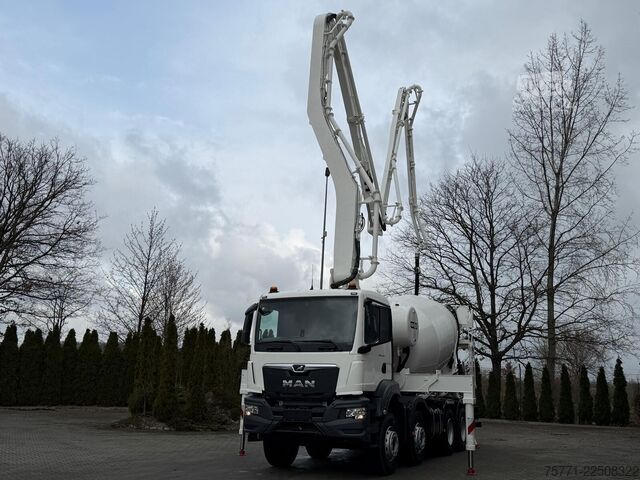 Помпа за бетон MAN TGS 41.470 8x4 EURO6 POMPOGRUSZKA CIFA MAGNUM M...