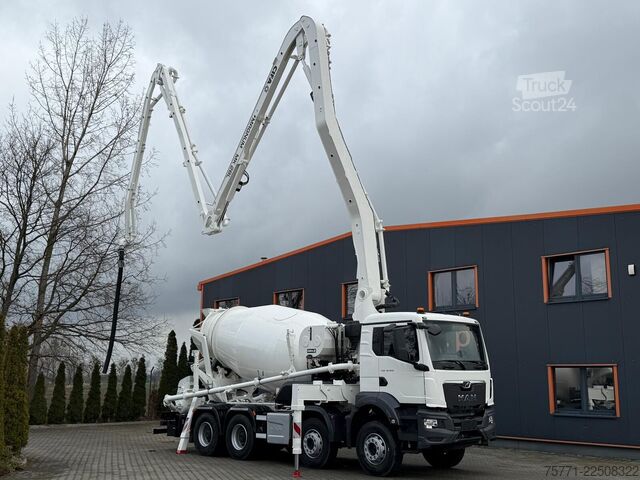 Помпа за бетон MAN TGS 41.470 8x4 EURO6 POMPOGRUSZKA CIFA MAGNUM M...