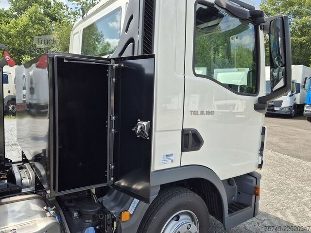 Telehoist vaihtolavakuorma-auto man TGL 8.190 BL City Abollkipper Powermatic