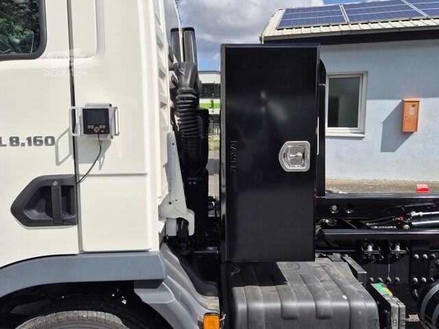 Telehoist vaihtolavakuorma-auto man TGL 8.190 BL City Abollkipper Powermatic