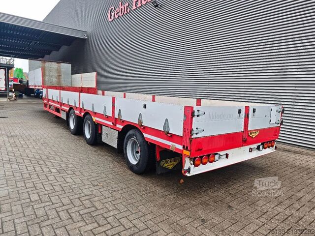 Încărcător semi-scăzut Broshuis 31N5A 6.5 Meter Extandable!