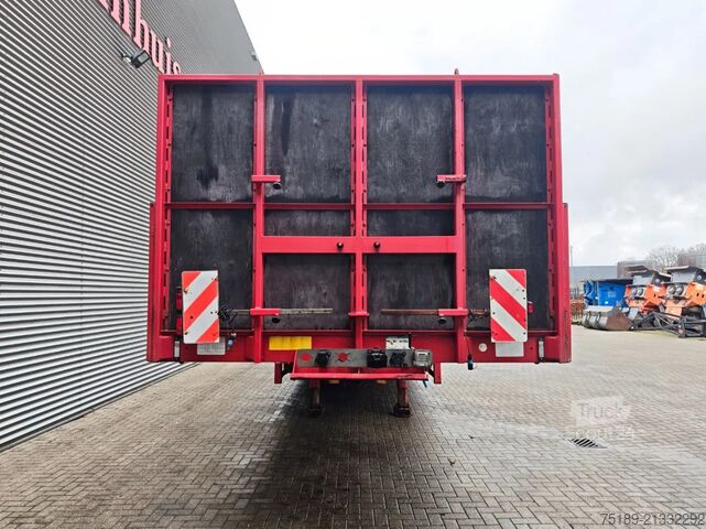 Încărcător semi-scăzut Broshuis 31N5A 6.5 Meter Extandable!