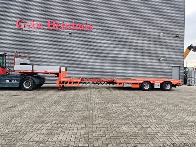 Încărcător semi-scăzut Broshuis E2485 3.8 Meter Extandable!