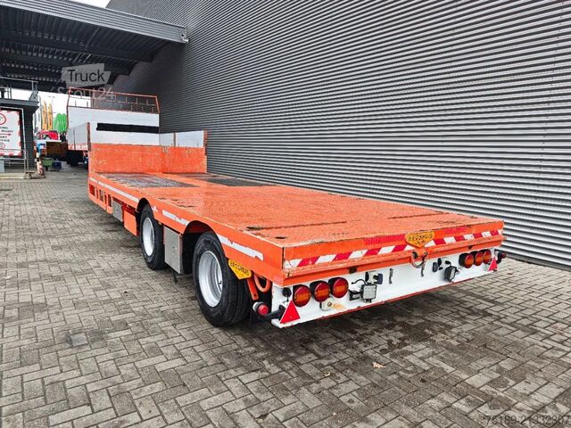 Încărcător semi-scăzut Broshuis E2485 3.8 Meter Extandable!