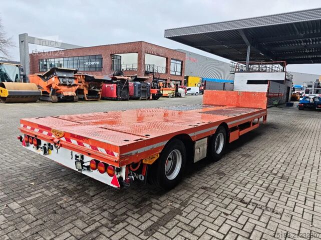 Încărcător semi-scăzut Broshuis E2485 3.8 Meter Extandable!