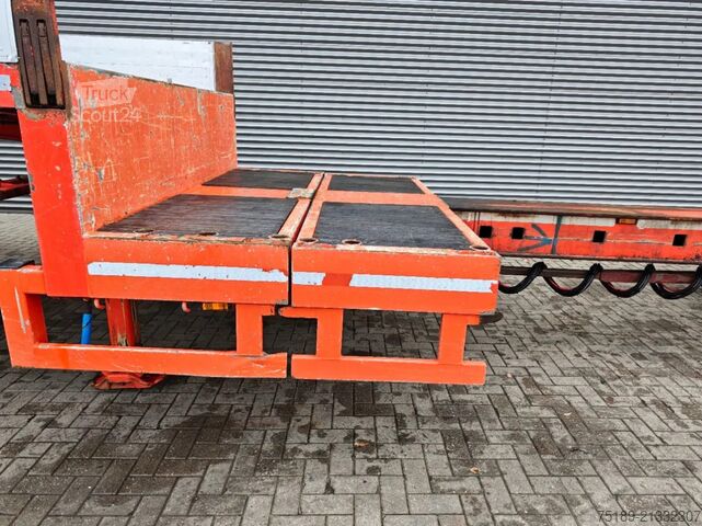 Încărcător semi-scăzut Broshuis E2485 3.8 Meter Extandable!