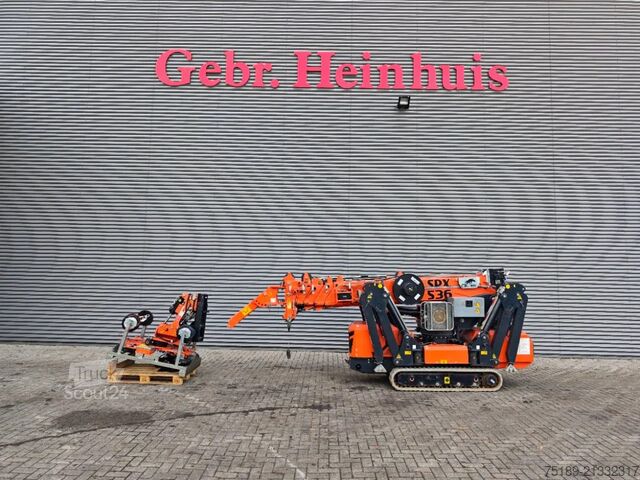 Mobiele kraan Jekko SPX 536 CDH-2 Jip 600.2H Jip 800G MR 800.4 Glas...