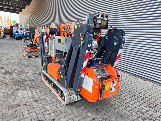 Mobiele kraan Jekko SPX 536 CDH-2 Jip 600.2H Jip 800G MR 800.4 Glas...