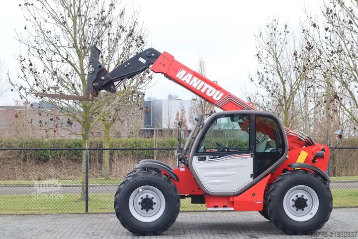Teleskopinis krautuvas Manitou MT 732 | FORKS | LOW HOURS | LIKE NEW!