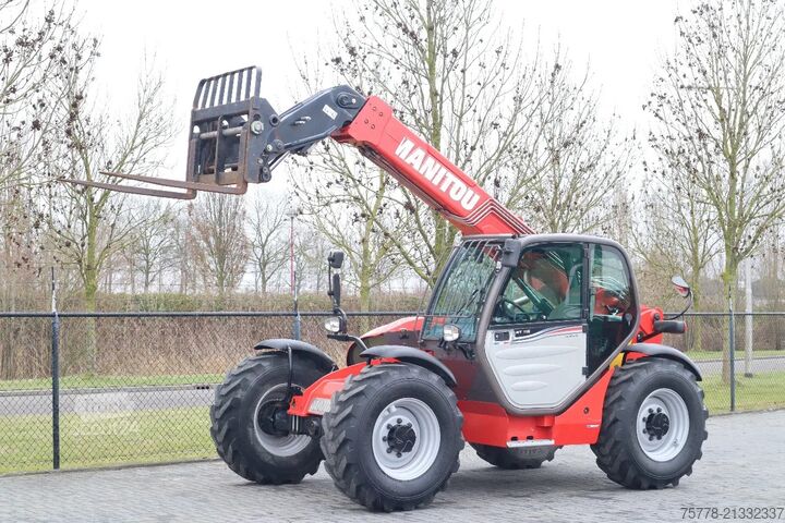 Teleskopinis krautuvas Manitou MT 732 | FORKS | LOW HOURS | LIKE NEW!