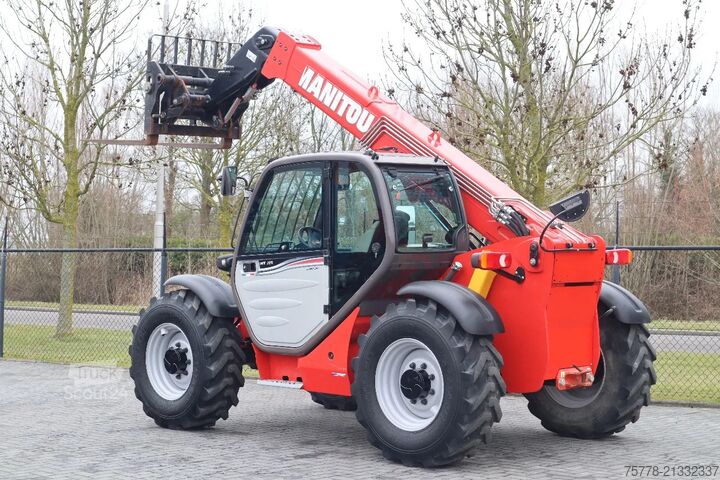 Teleskopinis krautuvas Manitou MT 732 | FORKS | LOW HOURS | LIKE NEW!