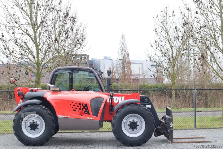 Teleskopinis krautuvas Manitou MT 732 | FORKS | LOW HOURS | LIKE NEW!
