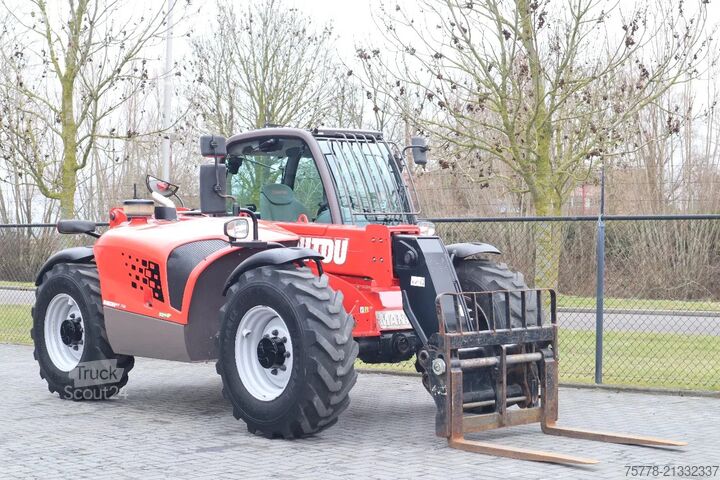 Teleskopinis krautuvas Manitou MT 732 | FORKS | LOW HOURS | LIKE NEW!