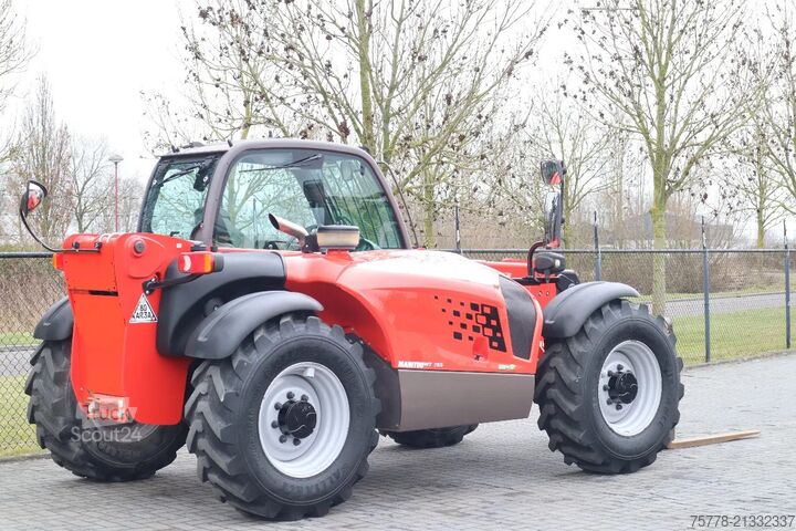 Teleskopinis krautuvas Manitou MT 732 | FORKS | LOW HOURS | LIKE NEW!