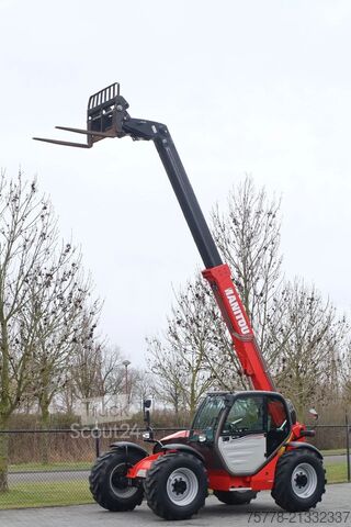 Teleskopinis krautuvas Manitou MT 732 | FORKS | LOW HOURS | LIKE NEW!