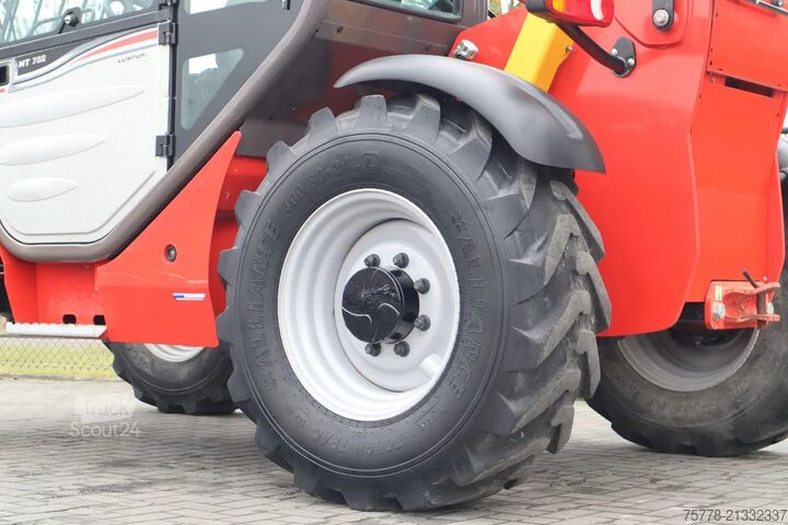 Teleskopinis krautuvas Manitou MT 732 | FORKS | LOW HOURS | LIKE NEW!