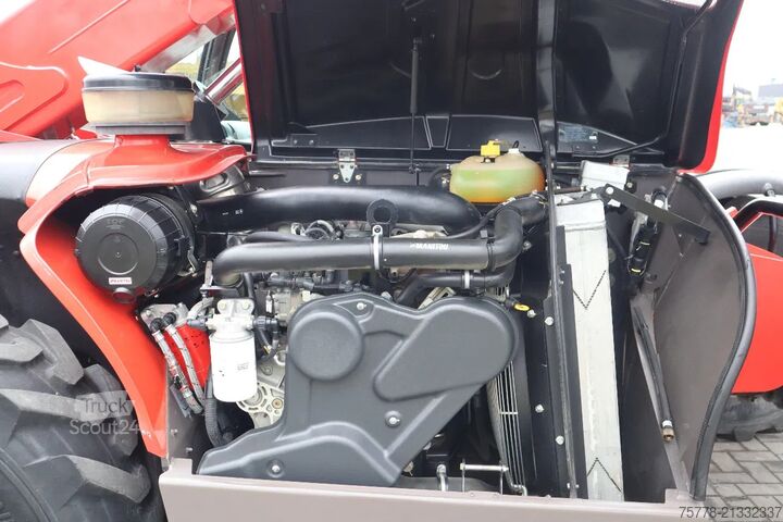 Teleskopinis krautuvas Manitou MT 732 | FORKS | LOW HOURS | LIKE NEW!