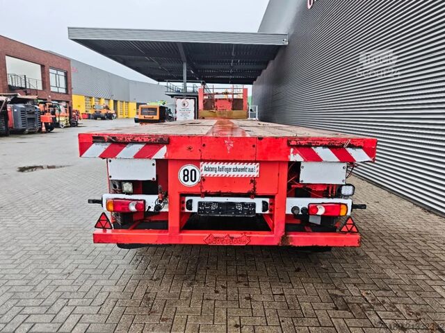 Rimorchio della piattaforma Nooteboom OVB-48-VV Powersteering 15.4 Meter Extandable!