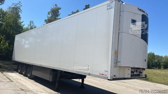 Hűtő félpótkocsi SCHMITZ THERMO KING DOPPELSTOCK BLUMENBREITE LIFT