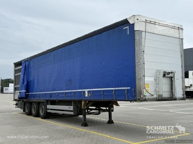Öppen semitrailer med kapell Schmitz Cargobull Curtainsider Bordwandsider