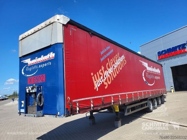 Öppen semitrailer med kapell Schmitz Cargobull Schiebeplane Mega