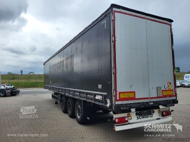 Öppen semitrailer med kapell Schmitz Cargobull Schiebeplane Standard