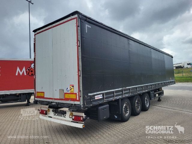Öppen semitrailer med kapell Schmitz Cargobull Schiebeplane Standard