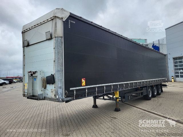 Öppen semitrailer med kapell Schmitz Cargobull Schiebeplane Standard