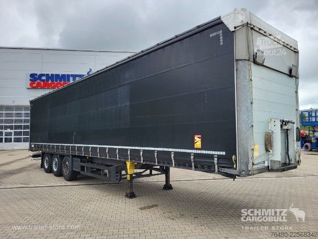 Öppen semitrailer med kapell Schmitz Cargobull Schiebeplane Standard